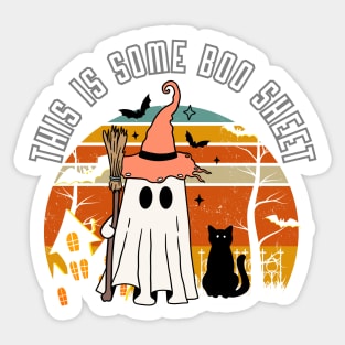 this is some boo sheet Sticker